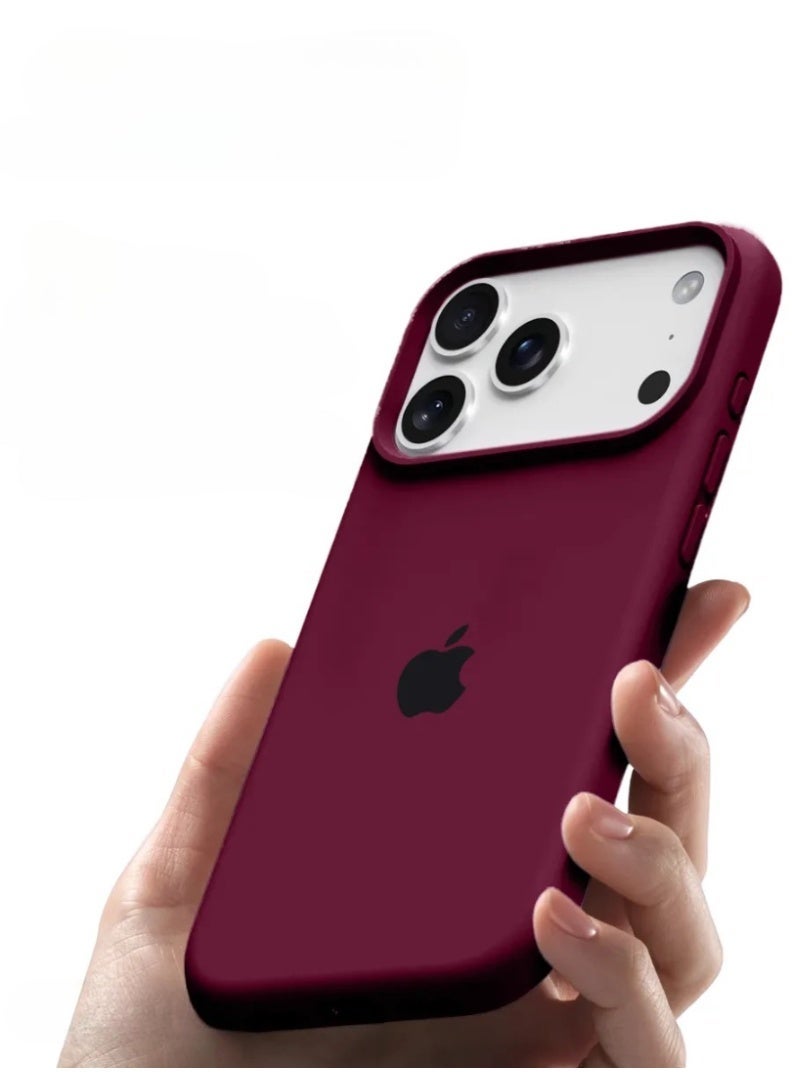 غطاء آيفون 17 برو بلمسة ناعمة وحماية كاملة للجسم ضد الخدوش والصدمات مع بطانة من الألياف الدقيقة لآيفون 17 برو - Image 5